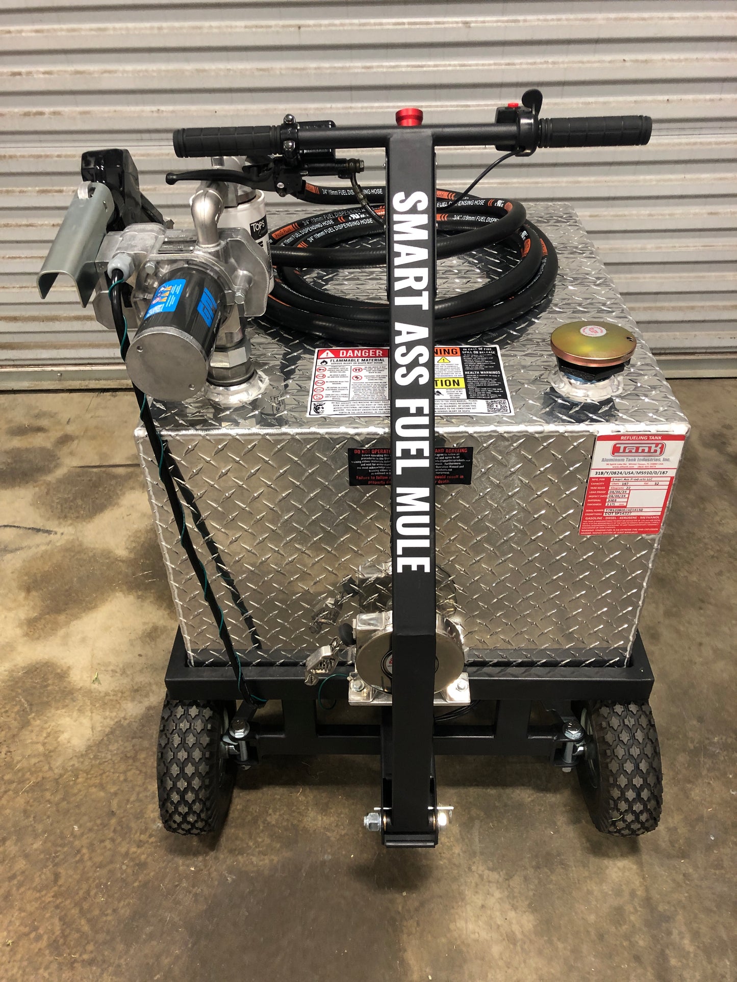 Smart Ass Fuel Mule Fuel Caddy Front View