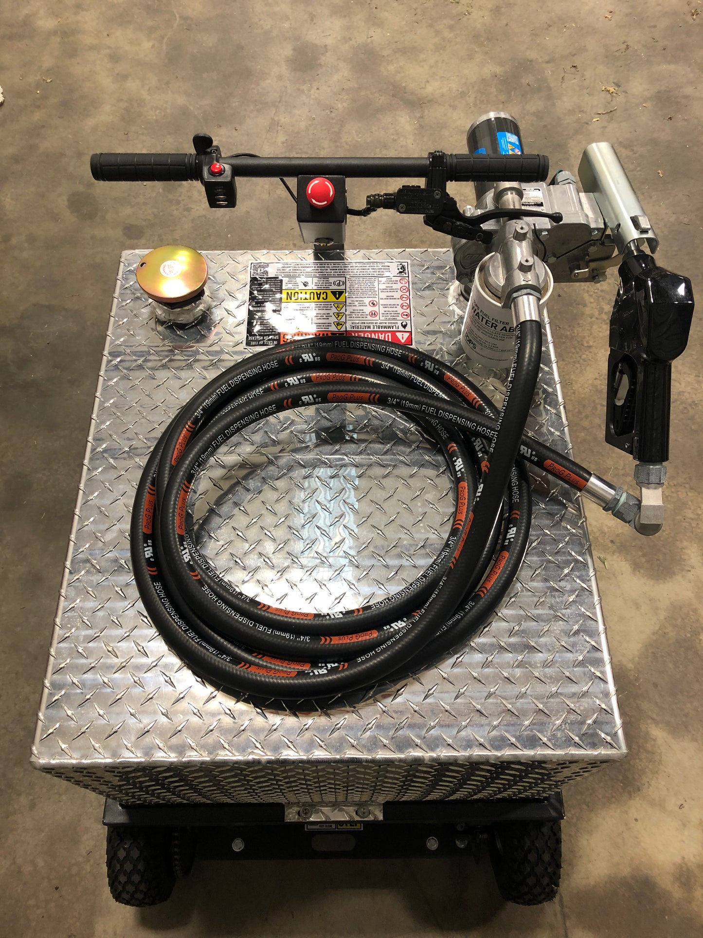Smart Ass Fuel Mule top view