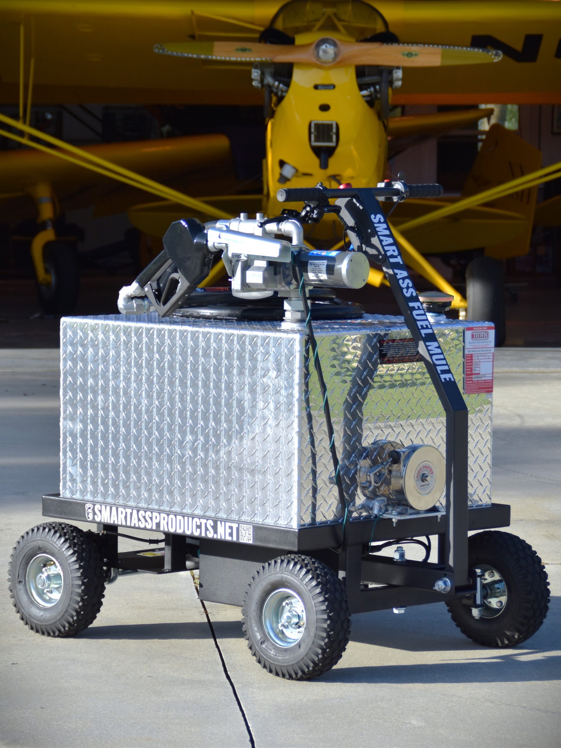 Smart Ass Fuel Mule Gas Caddy with Piper Cub