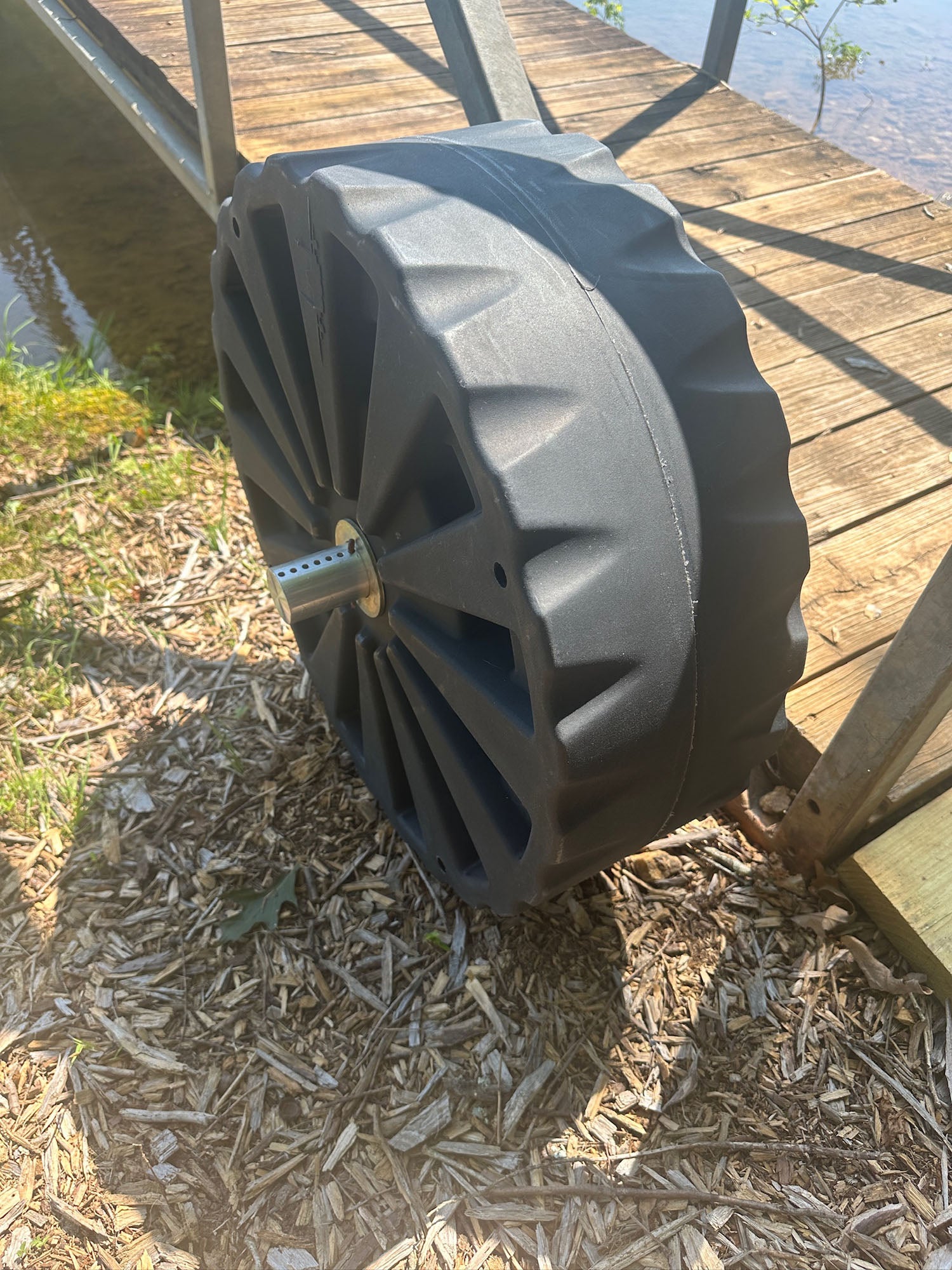 The Smart Ass BigWheel Dock Wheel Upgrade Kit close up