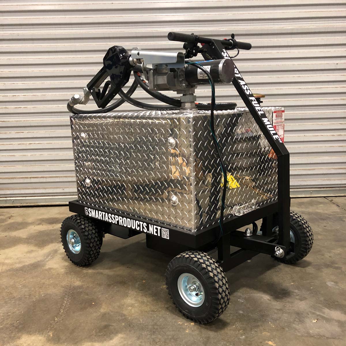 Smart Ass Fuel Mule Front Side Angle View