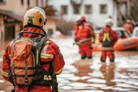 Complete disaster response equipment checklist staged and ready for emergency deployment by first responder team