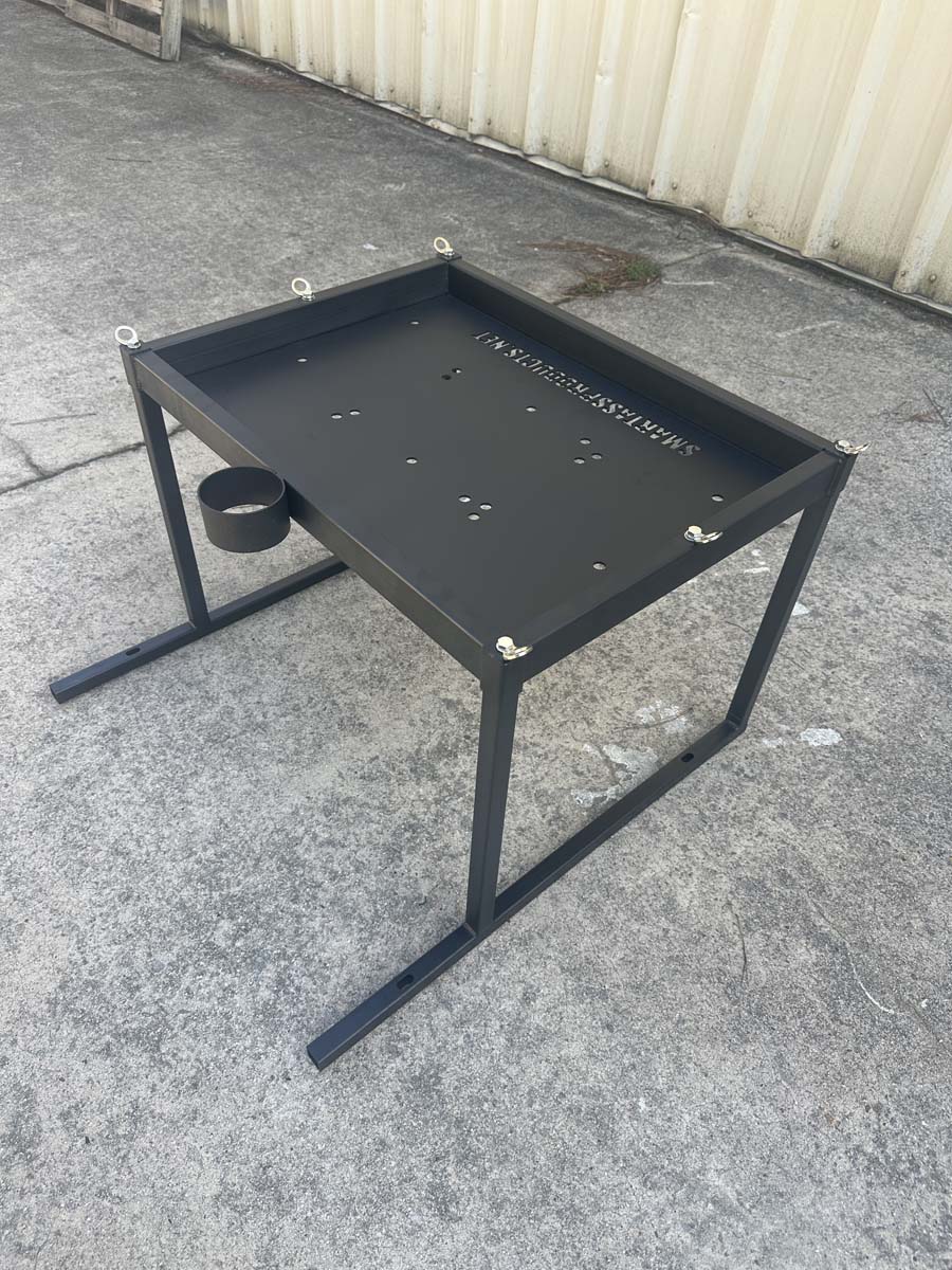 Piggyback accessory for the Smart Ass Fuel Mule - Side Angle 1