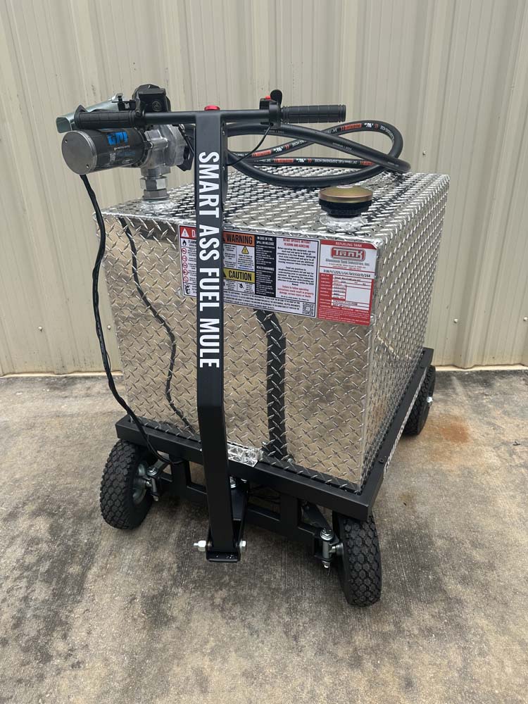 Smart Ass Fuel Mule Flatlander 70gal Front Angle
