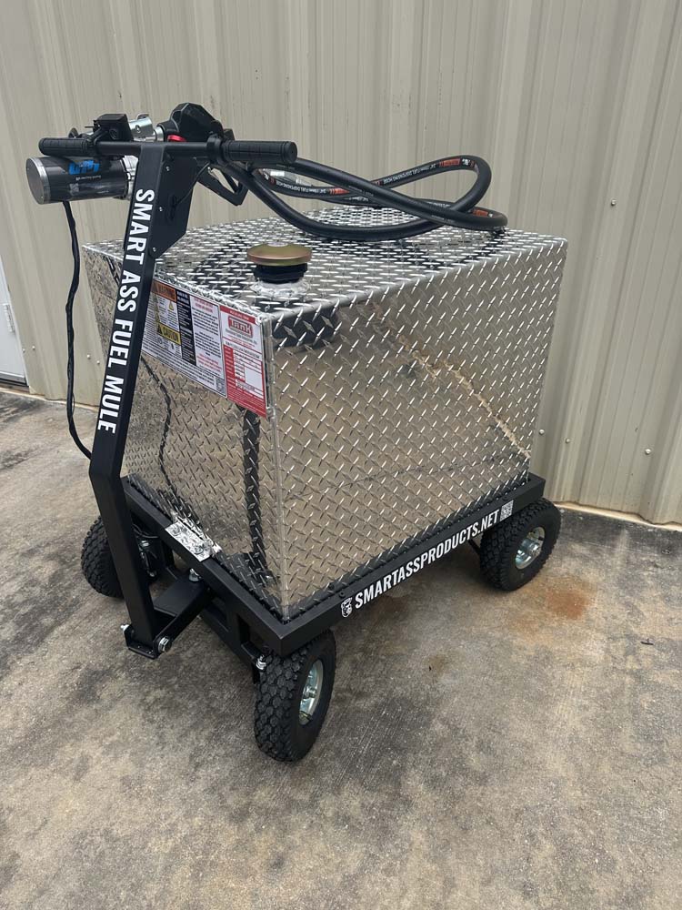Smart Ass Fuel Mule Flatlander 70gal Front Angle 2